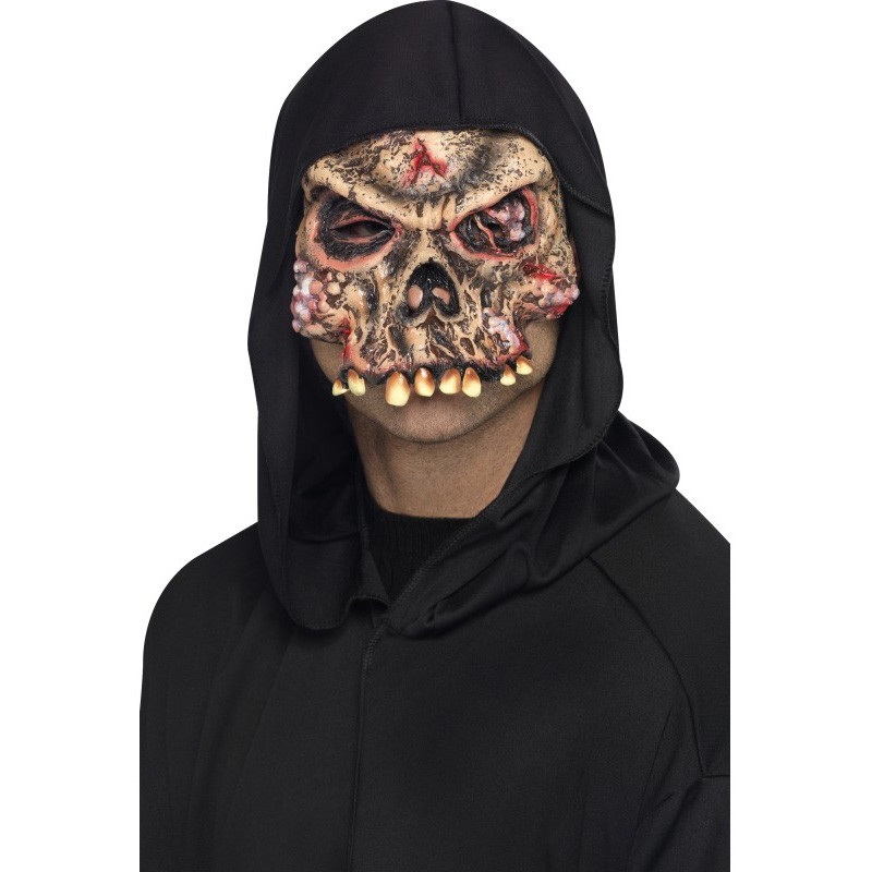 Halloween mask undead skeleton