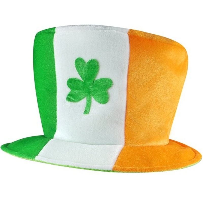 Irish flag cloth hat