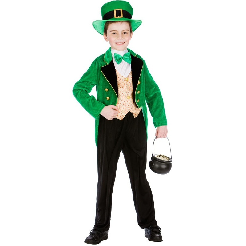 Lucky Leprechaun Costume Children's M