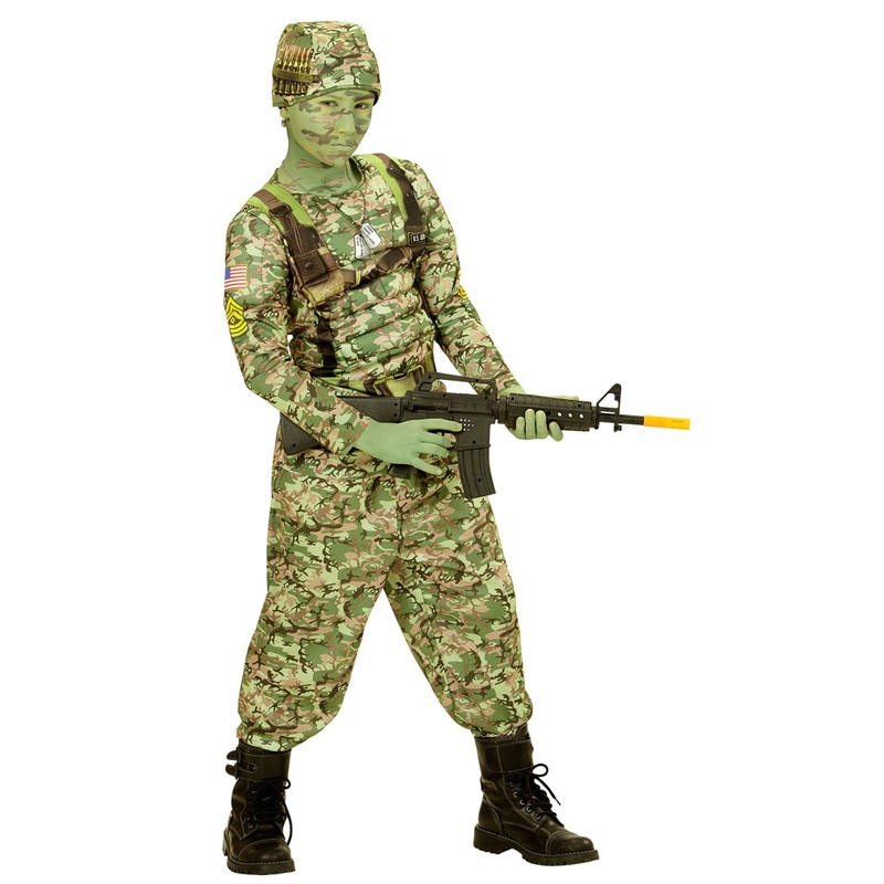 Military soldier Lucas child costume