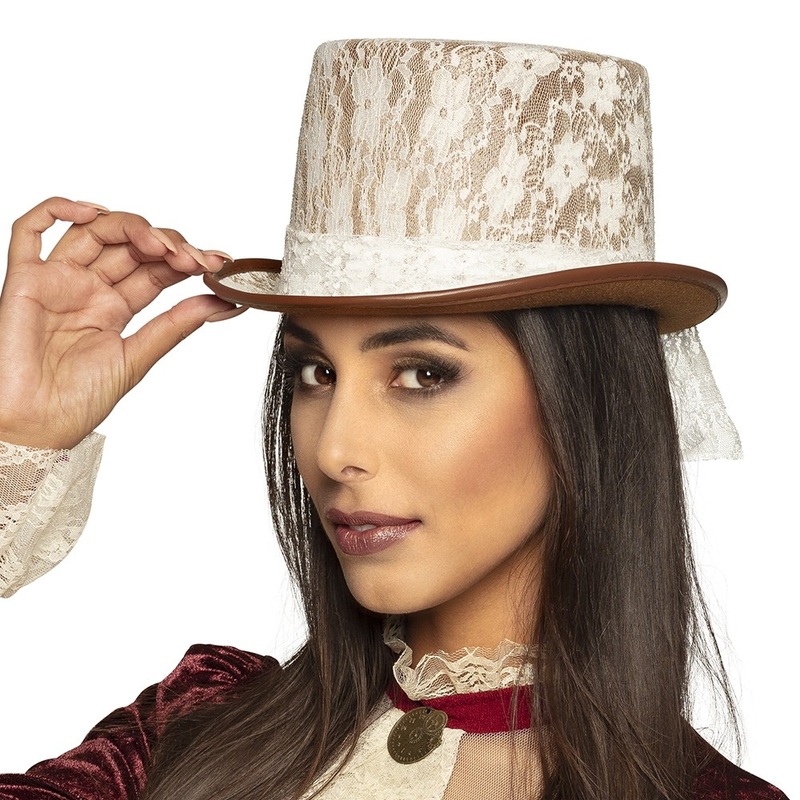 Pointed steampunk top hat