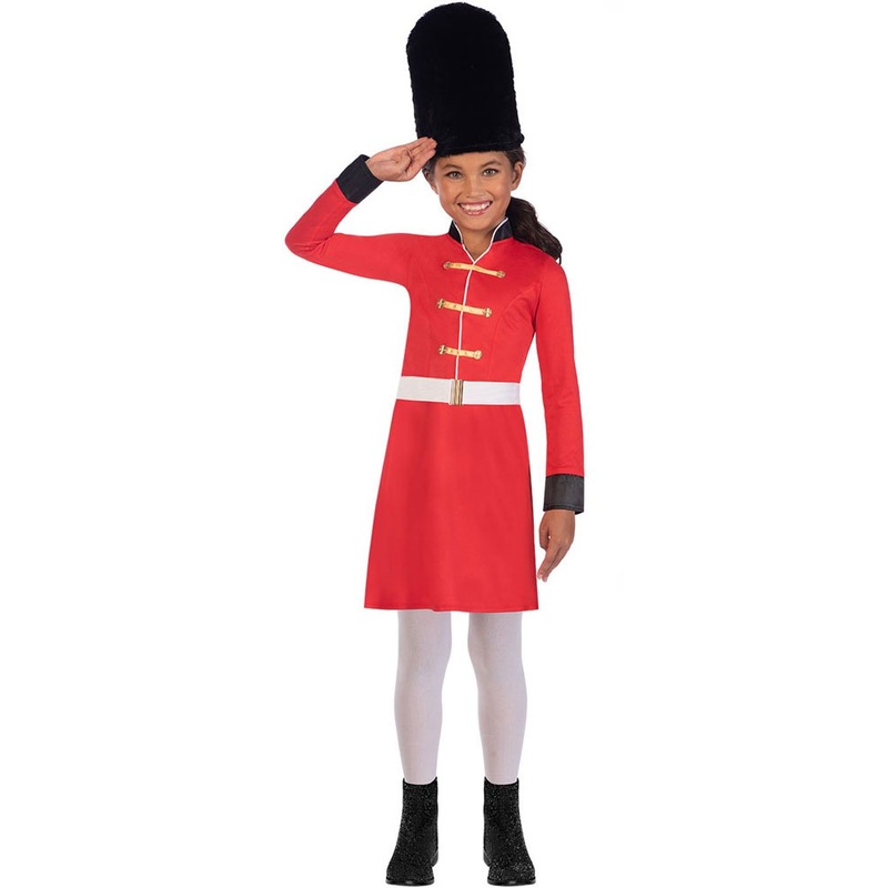 Royal bodyguard girl costume