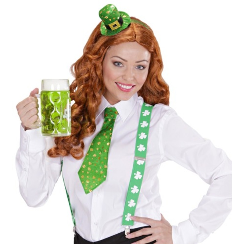 St Patricks Day lucky tie