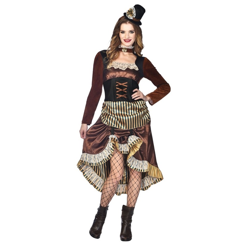 Steampunk Lady Izzy ladies costume 34-36