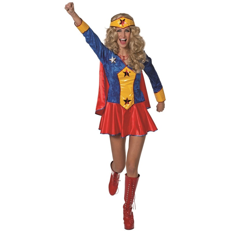 Superhero Sandy Star costume for women 34