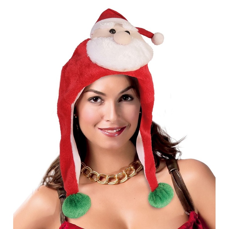 Cozy Santa hat with pompons