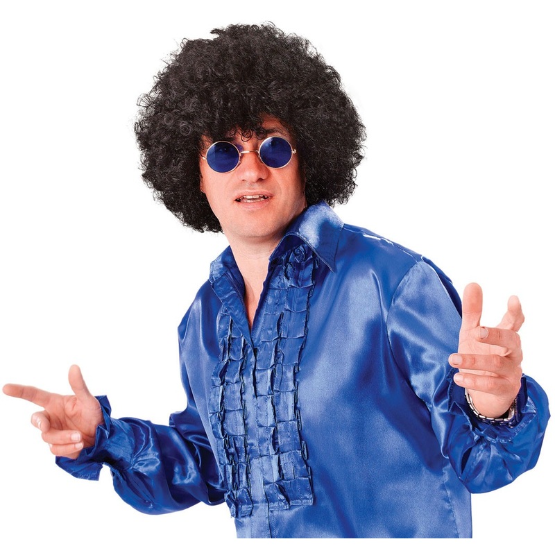 Curly wig 70s disco fever