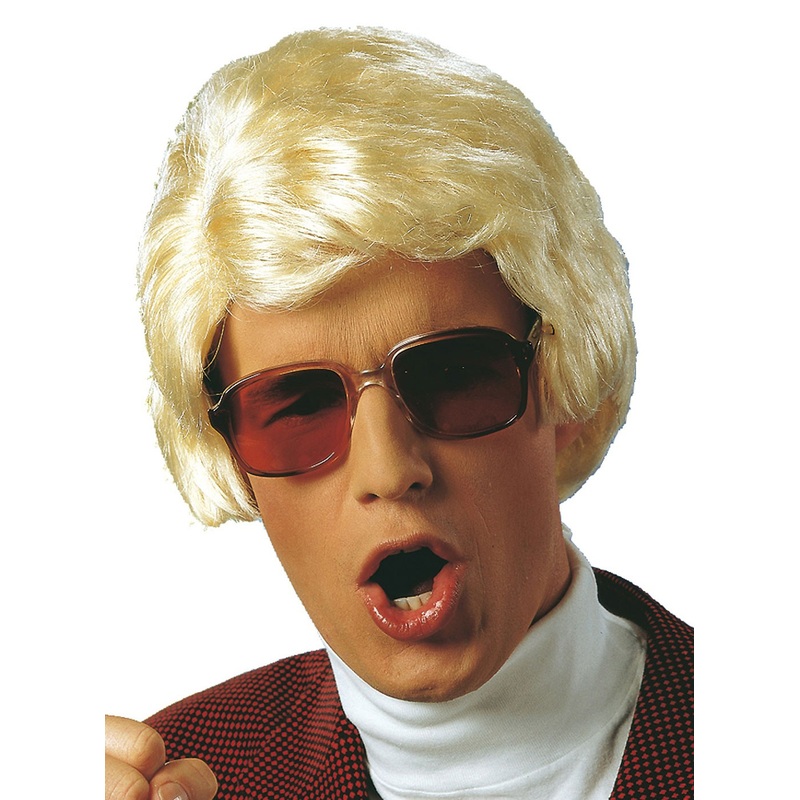Gentian men's wig blond