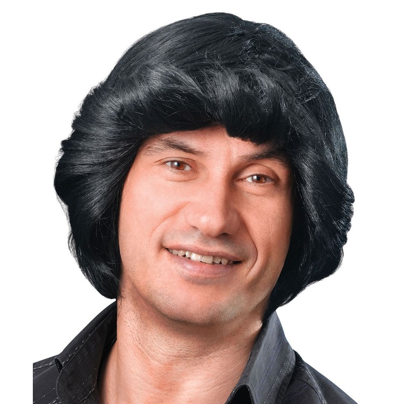 Gerdo 70s wig in black