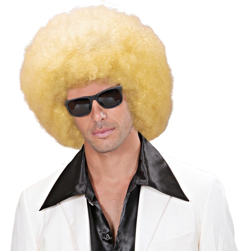 Giant Afro Wig Blond