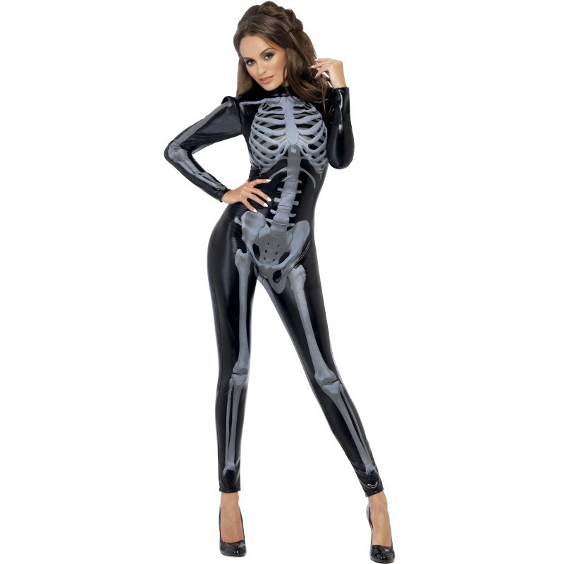 Gloomy skeleton lady costume 32-34
