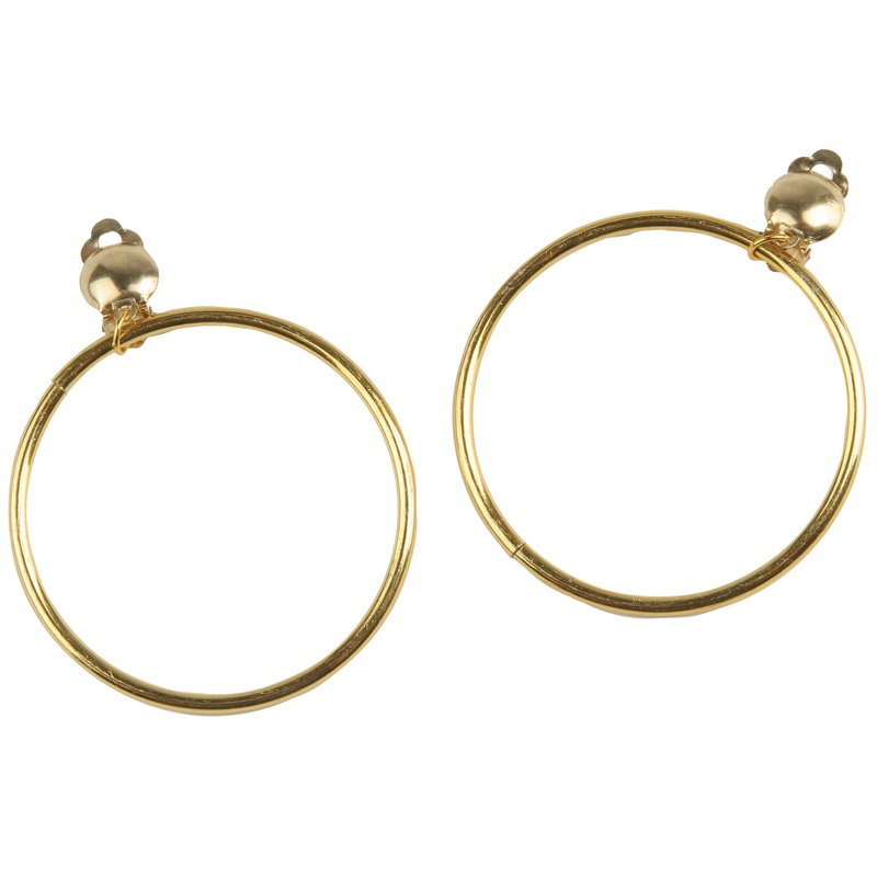 Gorgeous gold creoles Dagmar