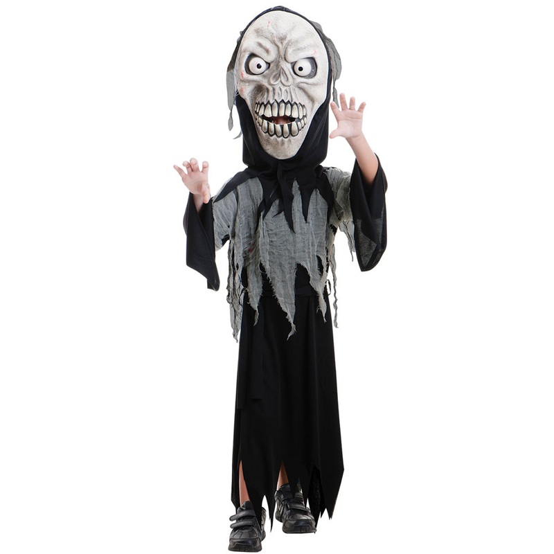 Horror Ghoul Big Head kids costume