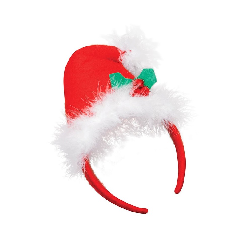 Little Santa hat on headband