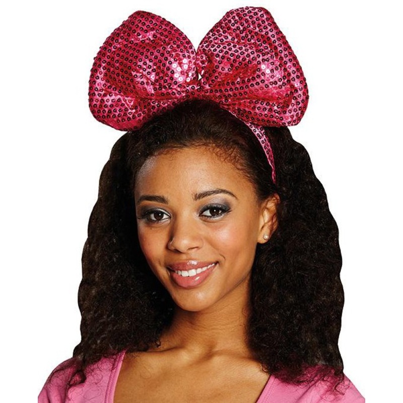 Patrizia Sequin Bow In Pink