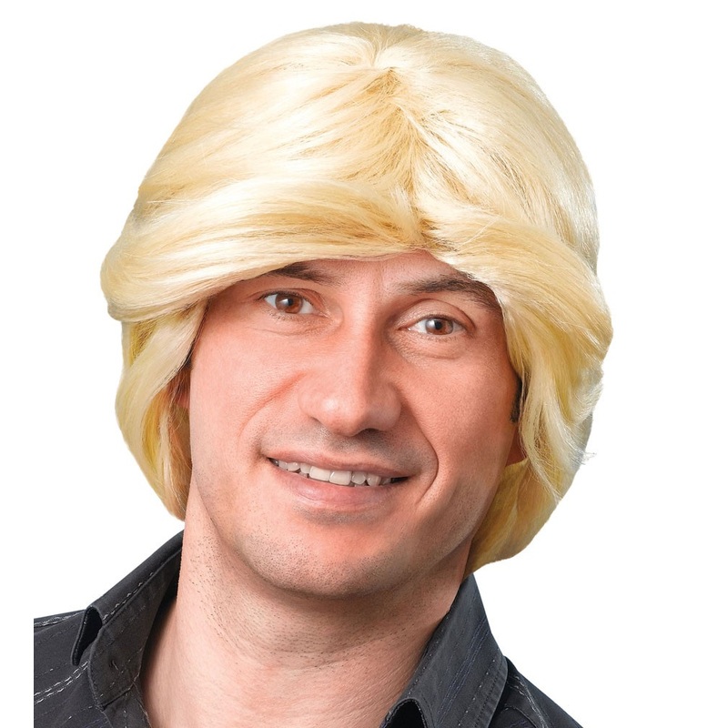 Wig 70s Schlager Fuzzi Blond