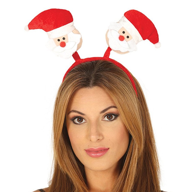 Bobble Santa Clauses Headband