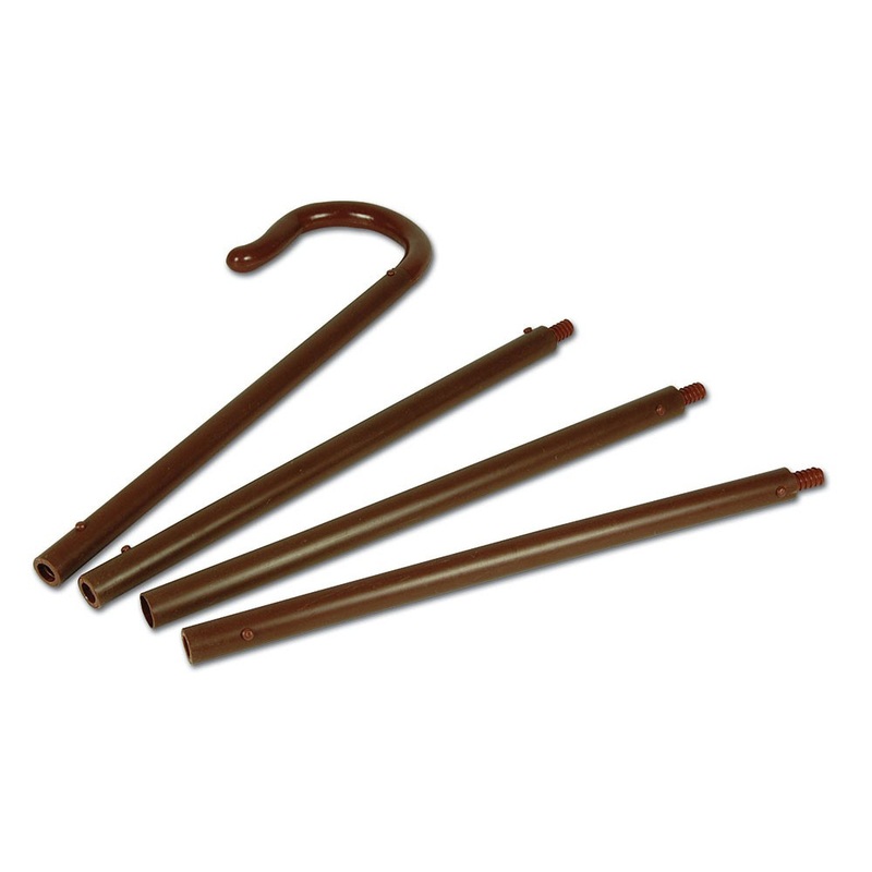 Brown shepherd's staff 1.7m