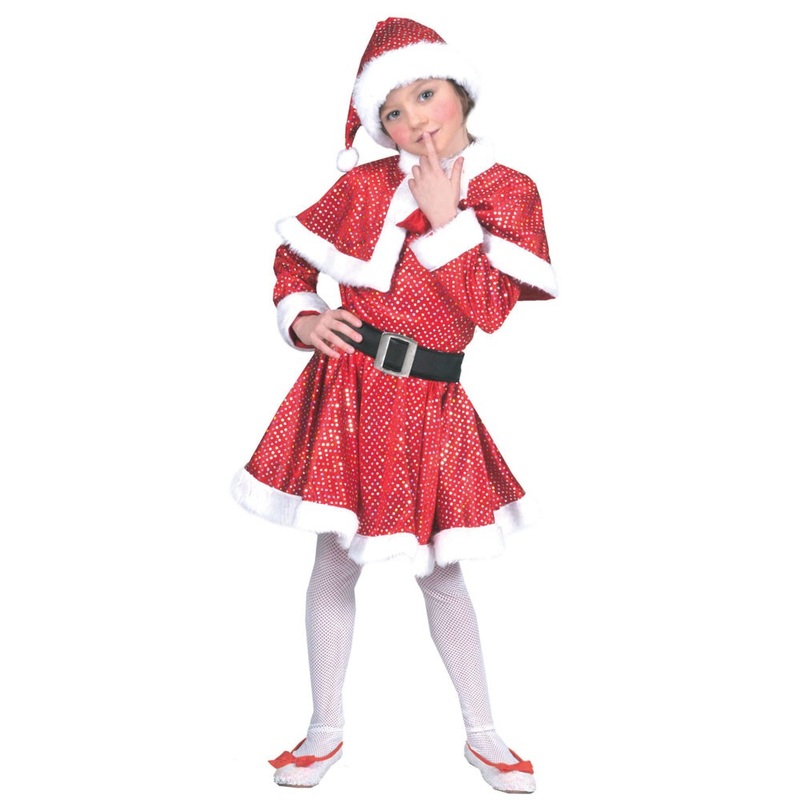 Little Santa Lady child costume 104