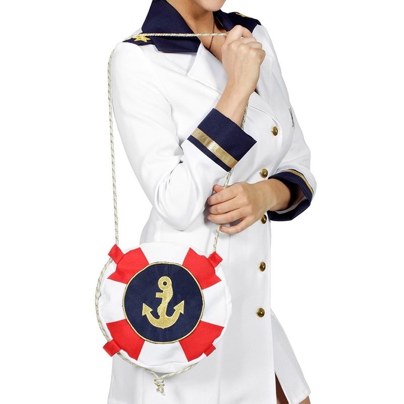 Maritime lifebuoy handbag