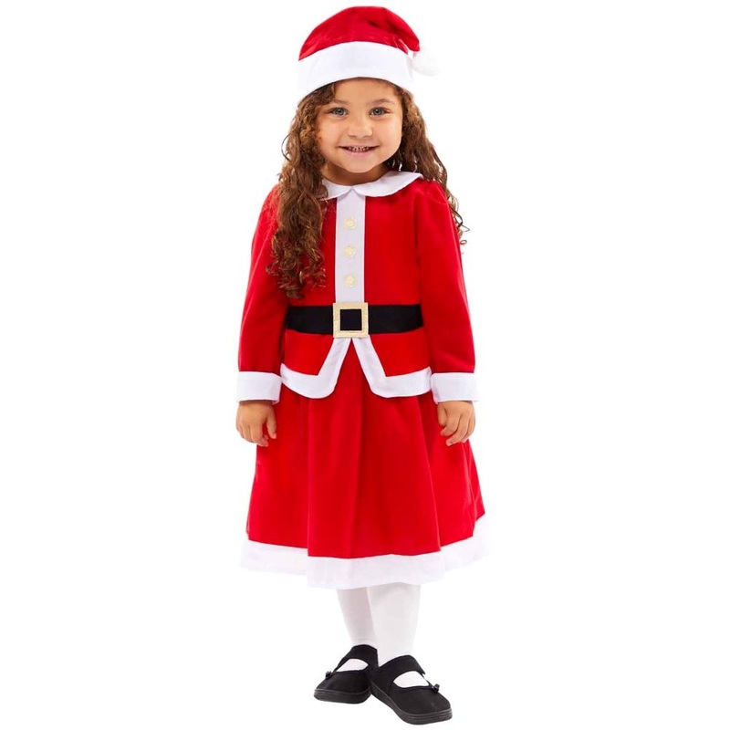 Mini Santa Girl costume for girls