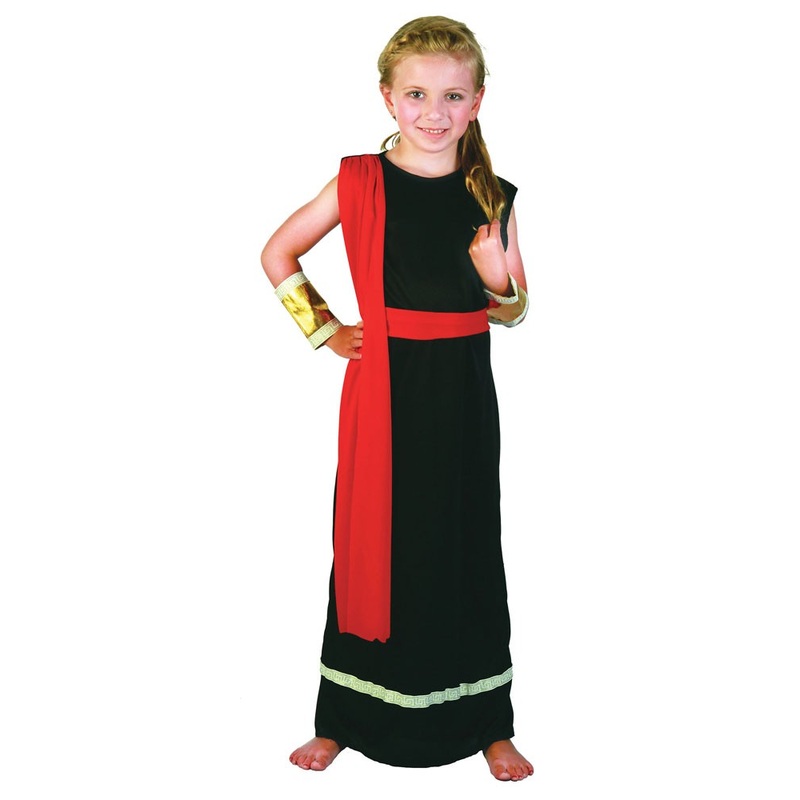 Roman noble girl costume S