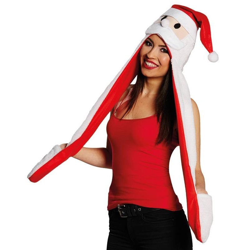 Santa Claus hat with scarf