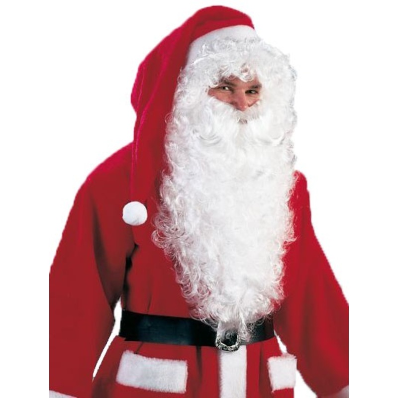 Santa Claus mustache in pure white