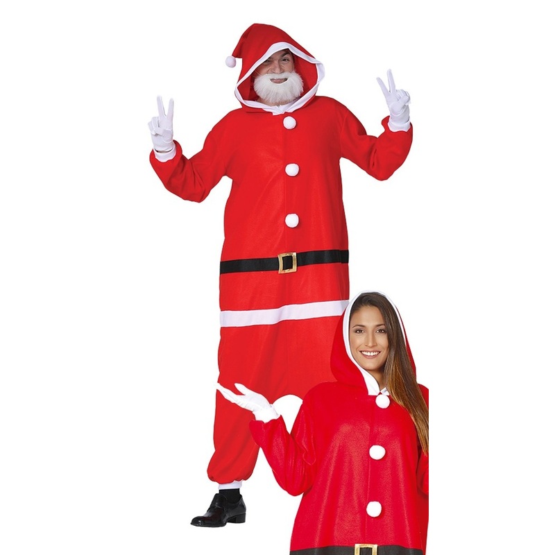 Santa Claus oversize overall for adults M