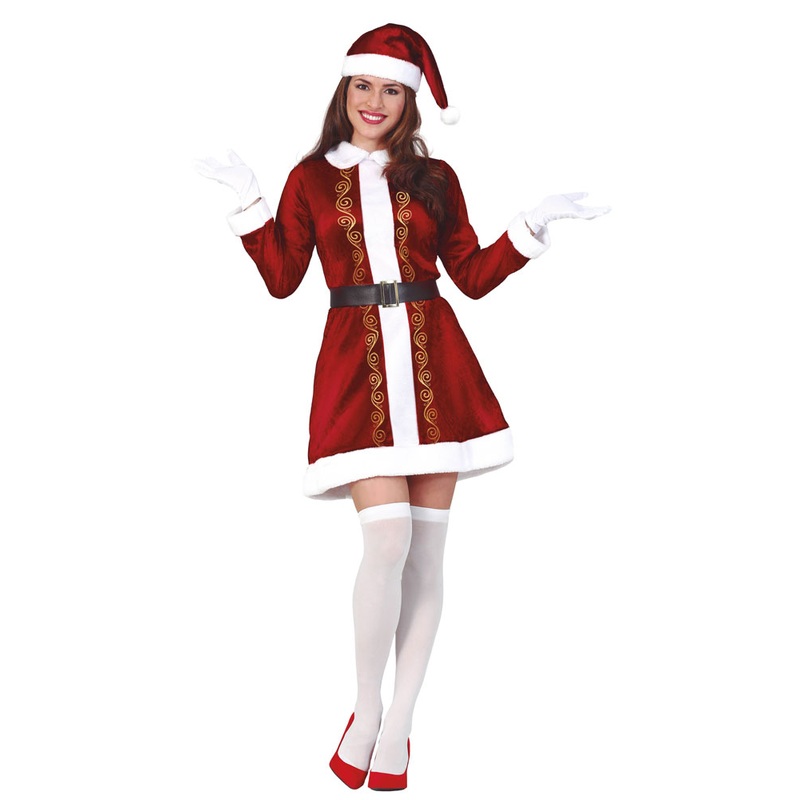 Santa Girl Ladies Costume 38-40