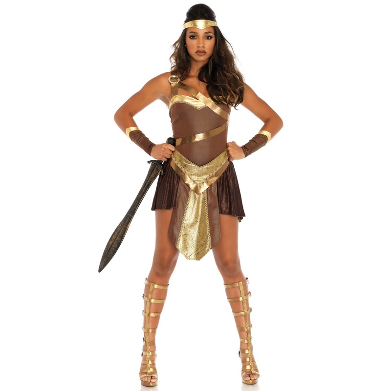 Sexy female warrior costume S