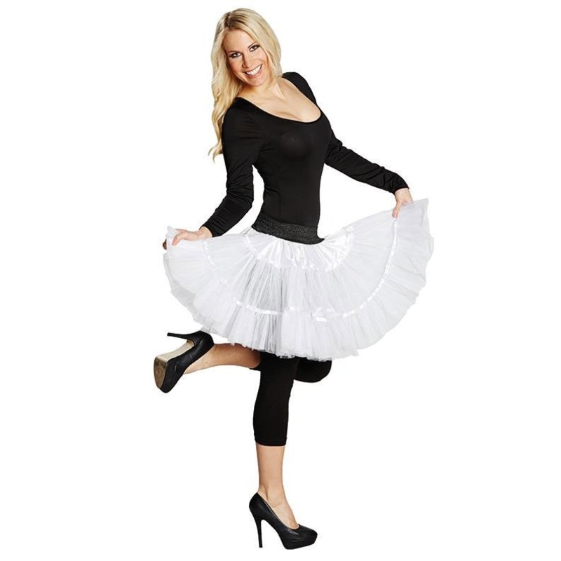 White classic petticoat