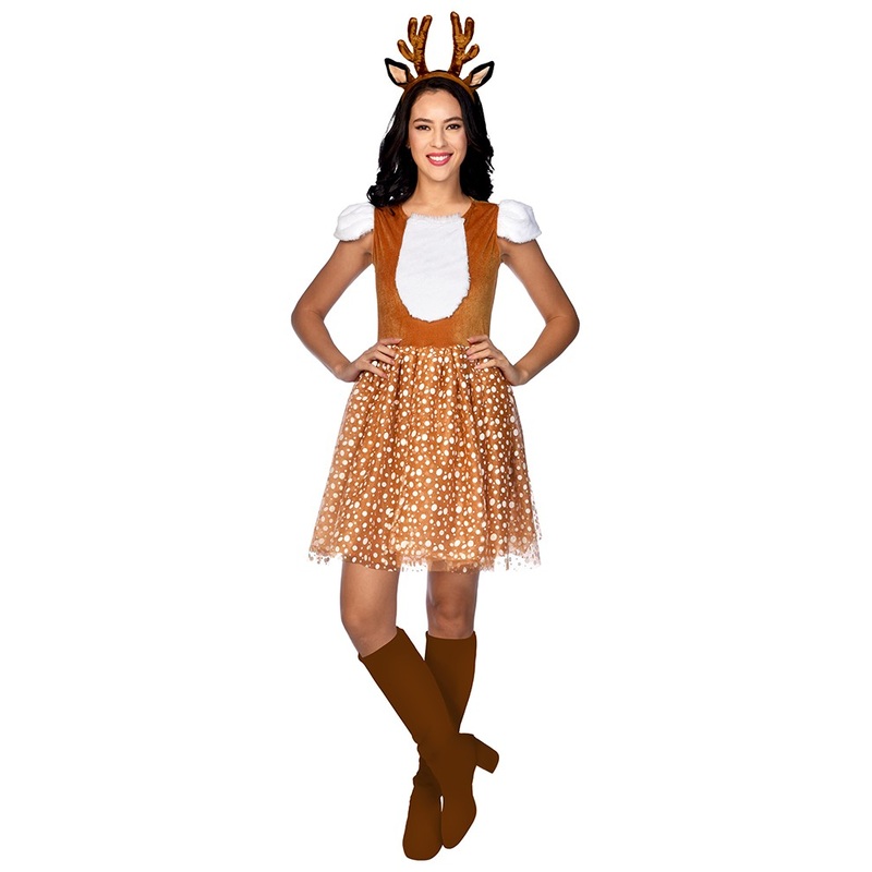 Cute reindeer women's costume 34-36