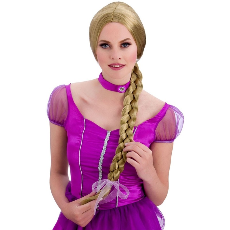 Fairy tale beauty wig with braid