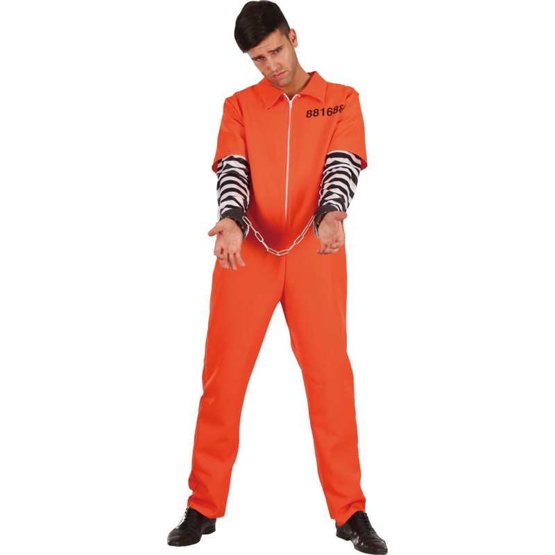 Orange jail jumpsuit Joe