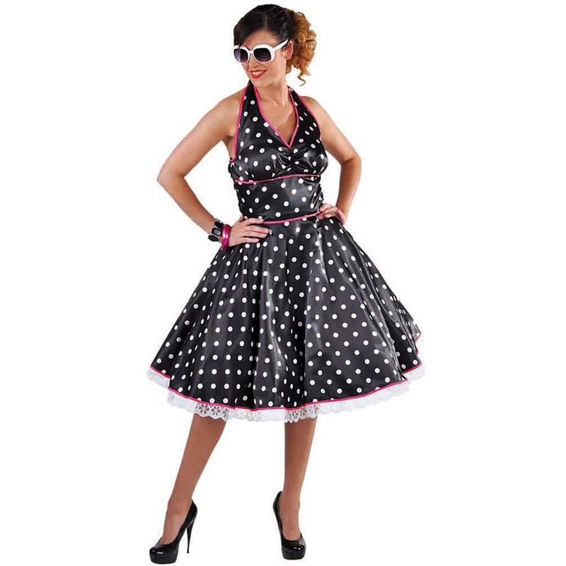 Polka Dots Dress Ruby XS