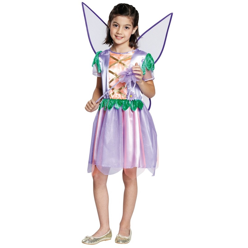 Purple fairy dress Romy for children 104