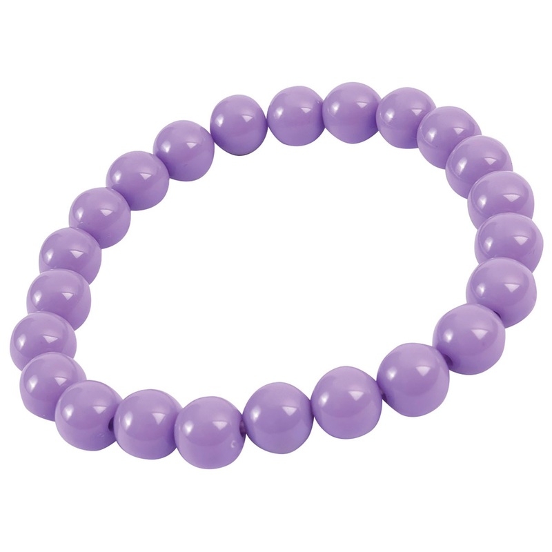 Purple pearl bracelet