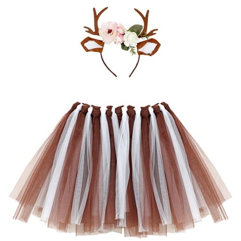 Reindeer Costume Set for Women 2-piece