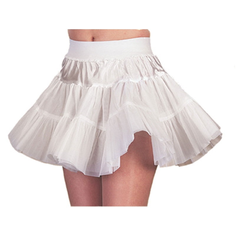 Simple & moving white petticoat 38