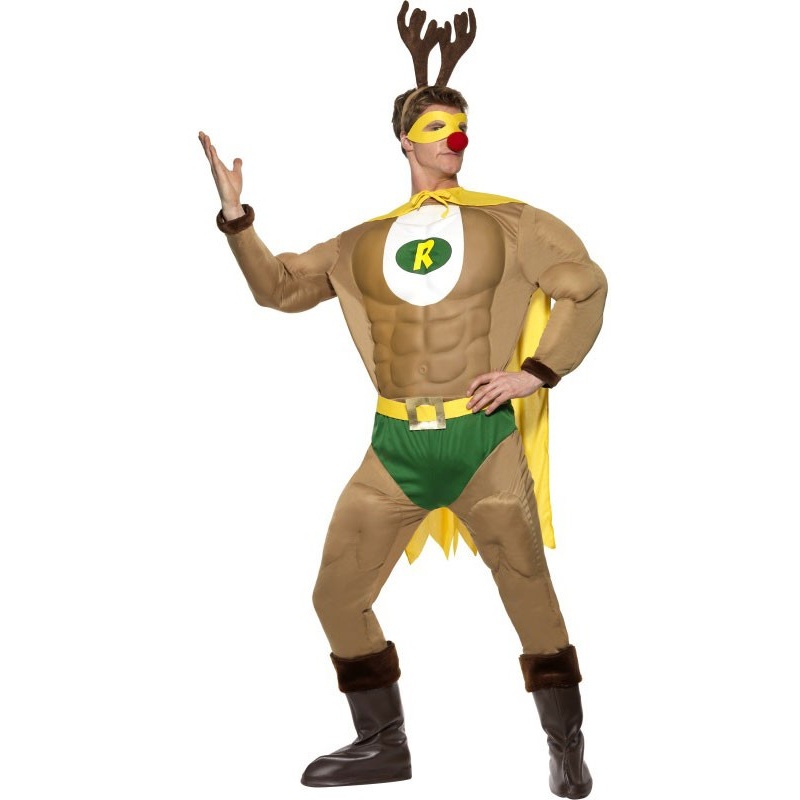 Super reindeer men's costume M