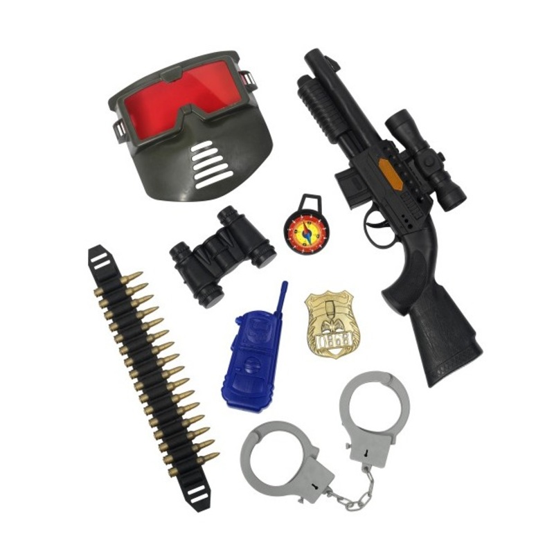 8-piece children's police set