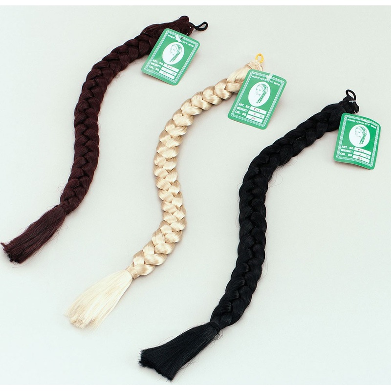 Braid in 3 colors 66cm