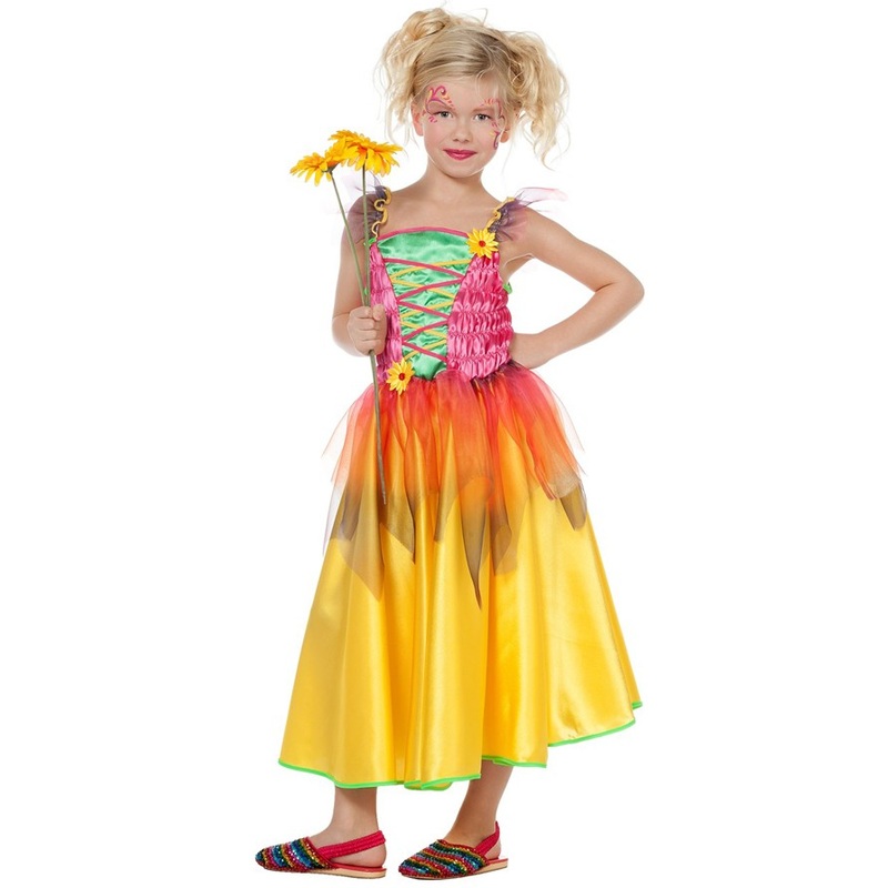 Enchanting flower fairy child costume 98