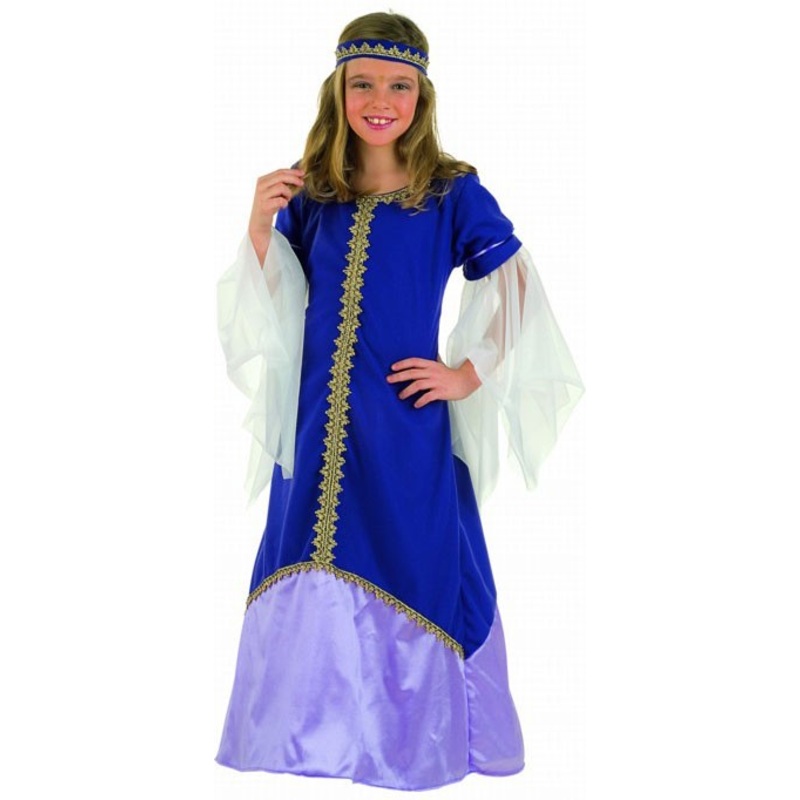 Grennhild Burgdamen Children's Dress With Headband
