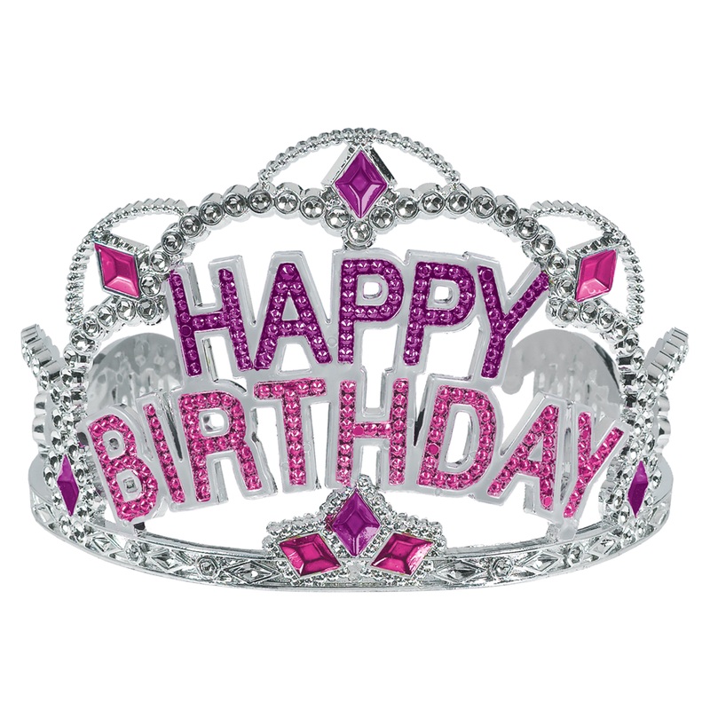 Happy Birthday Pinky Princess Crown