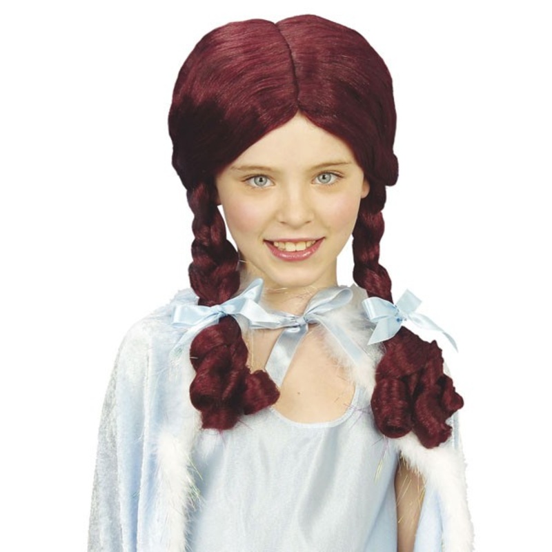 Medieval fairy tale wig with braids