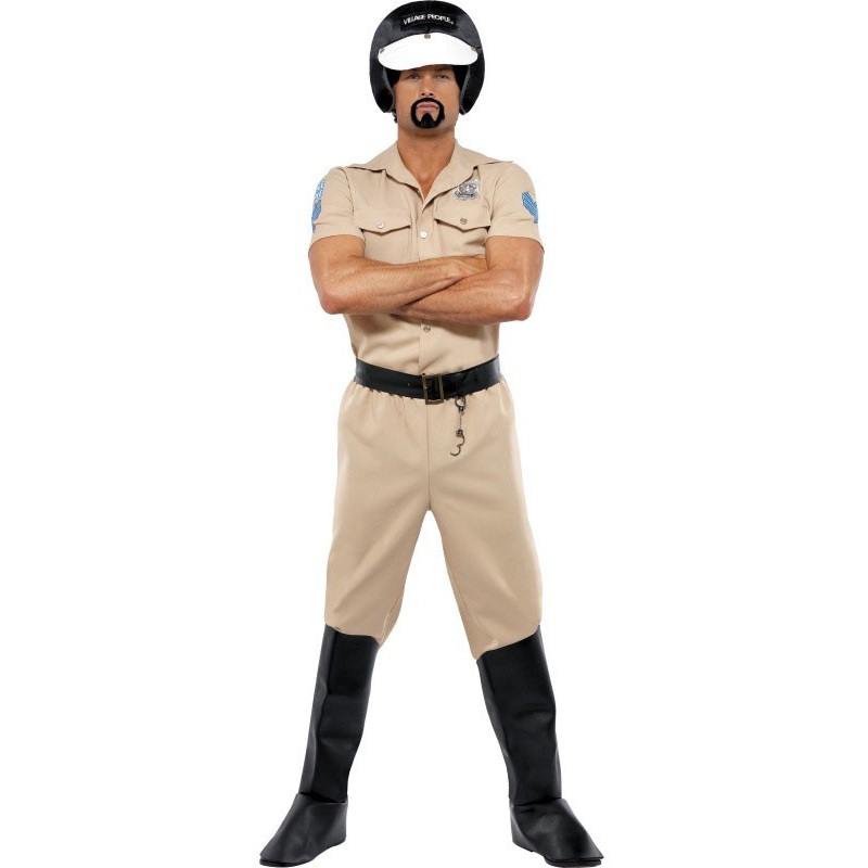 Motorcycle Policeman Village People Costume