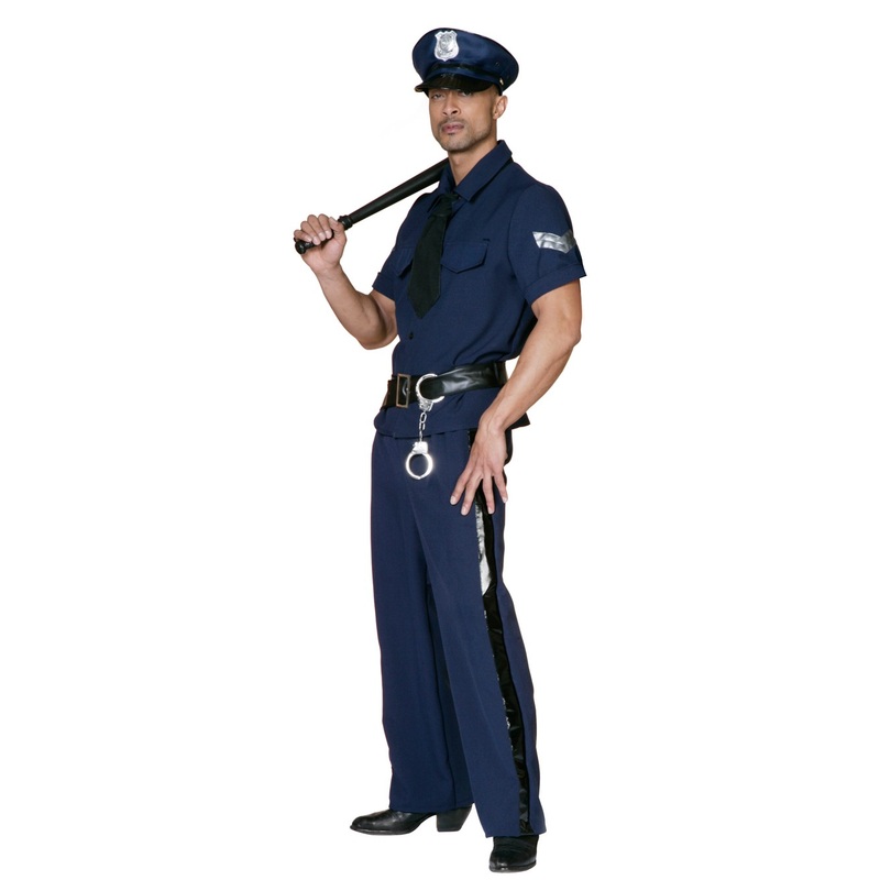 Police officer Pierre men's costume 50