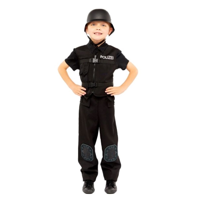 Police special unit costume for children